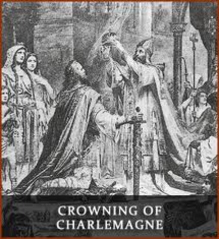 Crowning of Charlemange