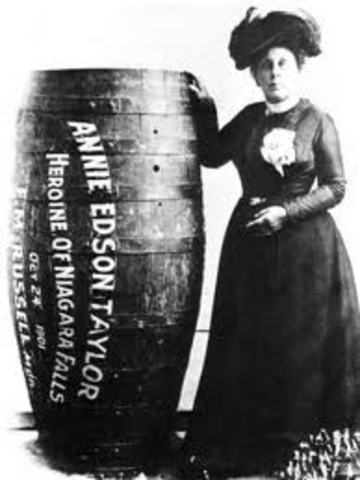 First Barrel Ride Down Niagara Falls