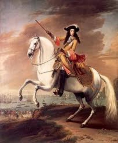 William of Orange accepts invitation of Engish Parliament to occupy the throne
