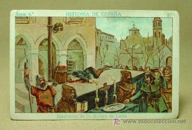 Degolla a Alvaro de Luna