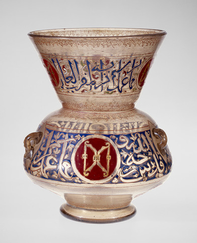 Mosque lamp, Mamluk