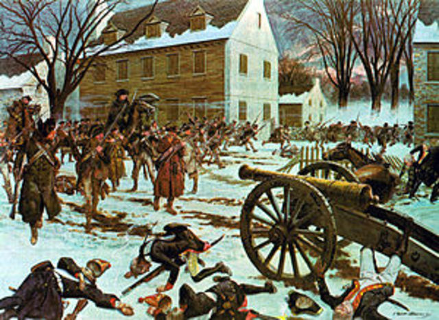 Washington captures Trenton