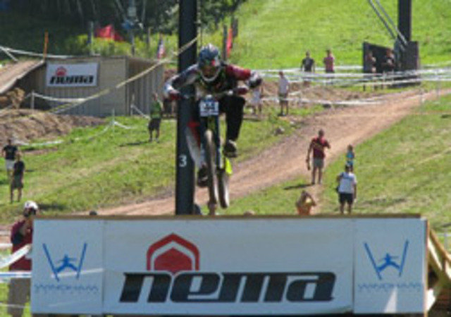 Rode in the UCI  World Cup Mountain Bike Finals