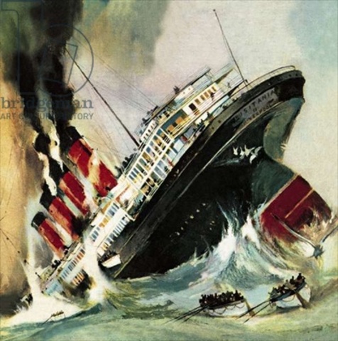 The Sinking of the Lusitania