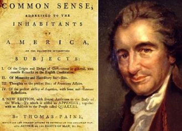 Thomas Paine Publishes Common Sense