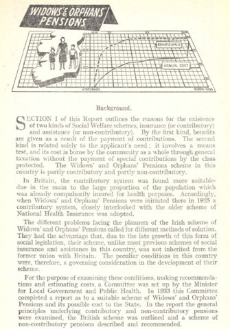 Widow's and Orphan's Pensions Act