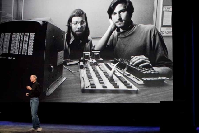 Steve Jobs and Wozniak established Apple in his family's garage