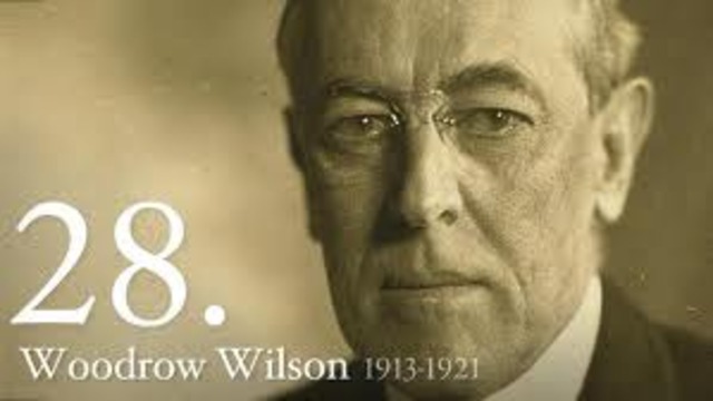 Woodrow Wilson is elected 28th President of the United States