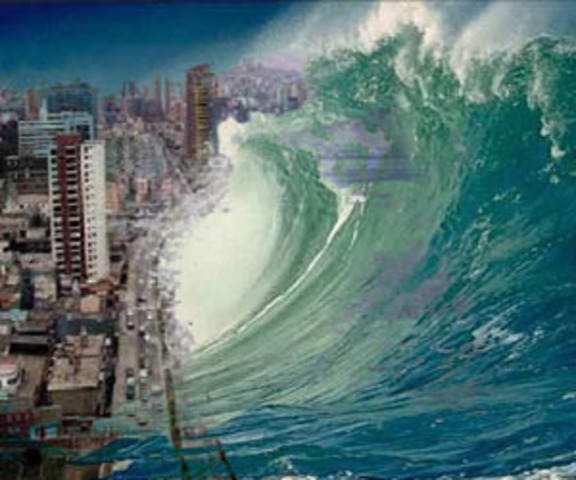 Gigantic Tsunami in Asia