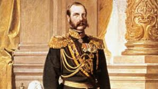 Czar Alexander II Emancipates the Serfs