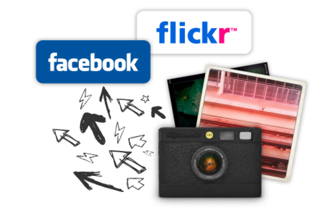 Facebook social networking site and Flickr are created