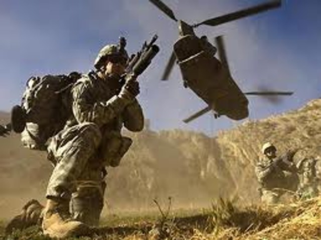 Canada enters Afghanistan