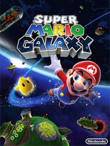 Mario in space
