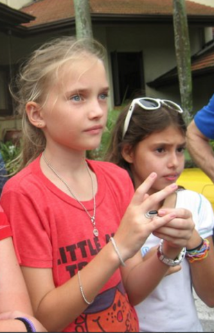 Luisa's super fun camping birthday!