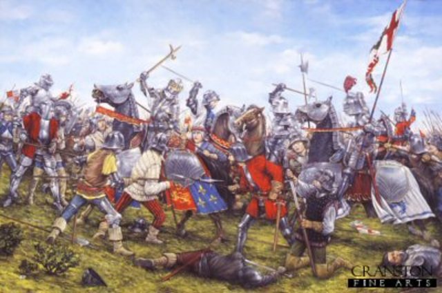 Henry Tudor defeats Richard III at the Battle of Bosworth