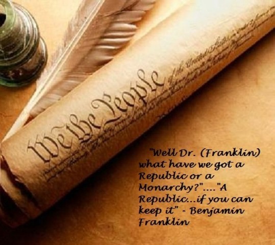 The Constitution Goes into Effect