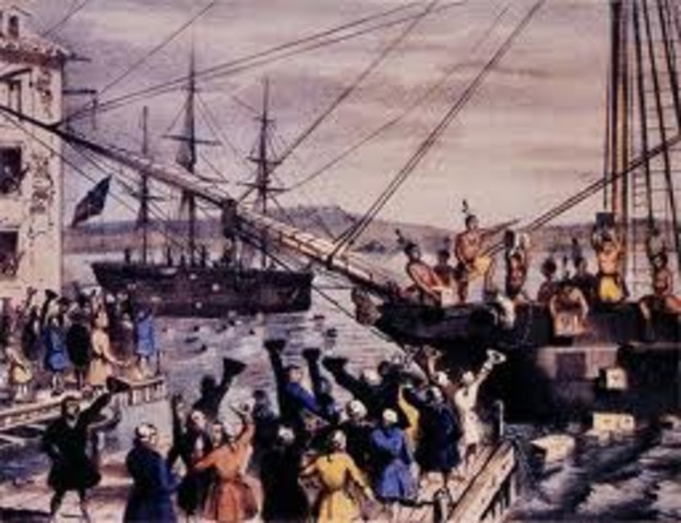 Enforcement of Tea Tax