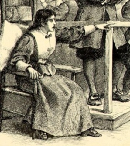 Elizabeth Booth accuses Tituba of witchcraft