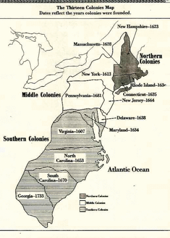 Thirteen Colonies