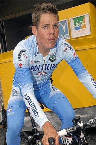 Bernhard Kohl y su caída en el Tour de Francia