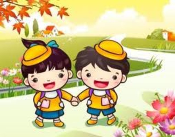 Spring 2004, first kindergarten