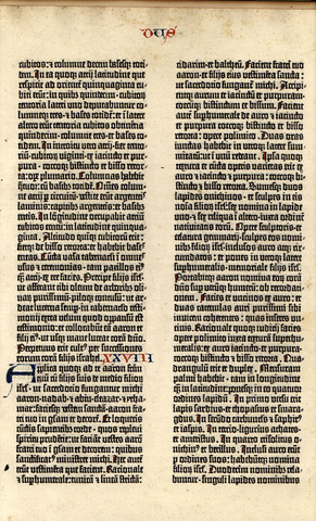 1st Book published,Johann Guttenberg's Bibble