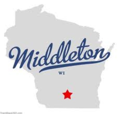 Yo moví a Middleton despues de vivir en Madison.