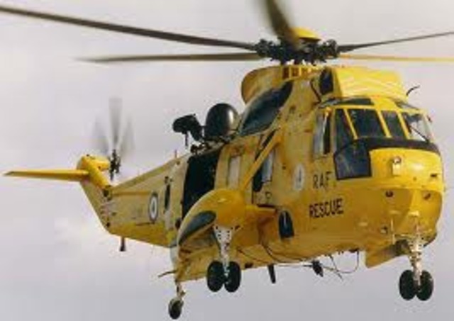 I Fly with my Dad in a sea king helicopter