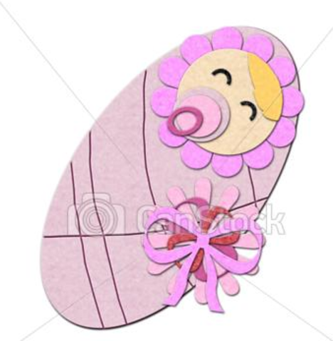 My sister Briana is born