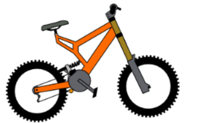 Learn to ride a bike with 2 wheels