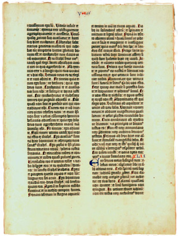 1st Johnn Guttenberg Bible Published