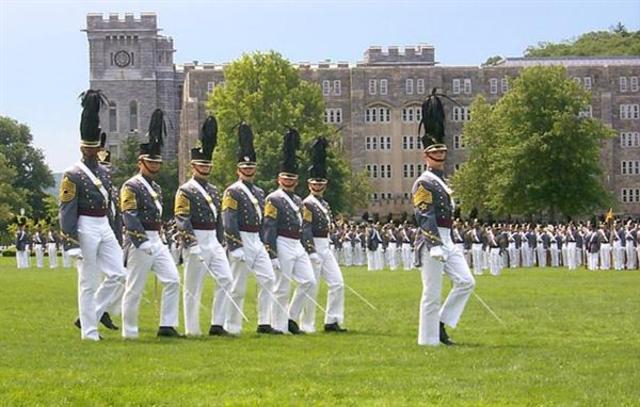 Graduaution from west point