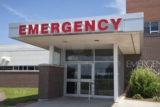 Tony's parent took him to ER because of the high fever.
