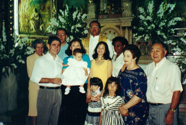 Batizado de Andreia Tiemi