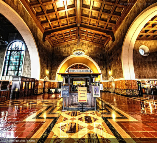 Union Station (Los Angeles) opened