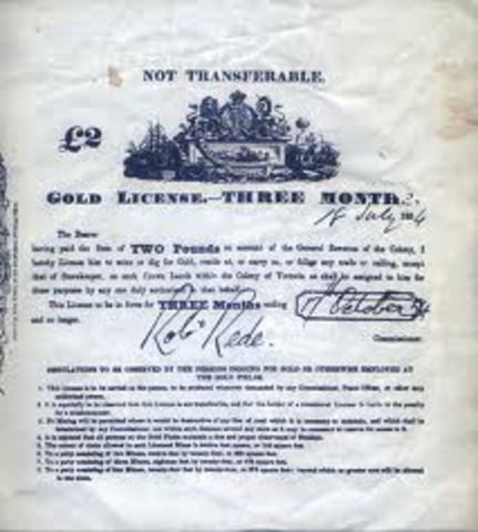 miners got their licence