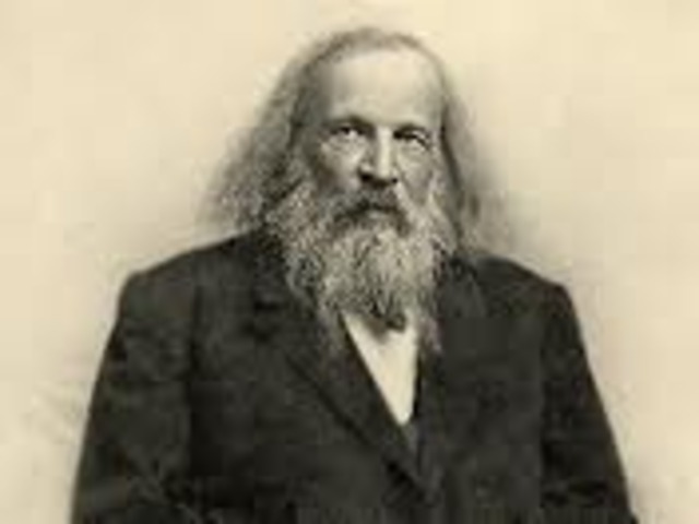 Dmitri Mendeleev makes his discovery