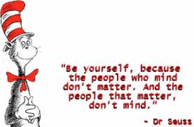 Ted made "The Cat in the hat"