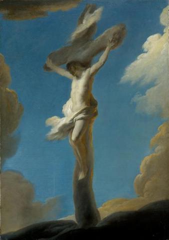 Jesus in Wolken