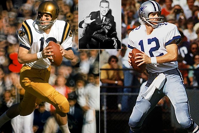 Roger Staubach wins the Heisman Trophy