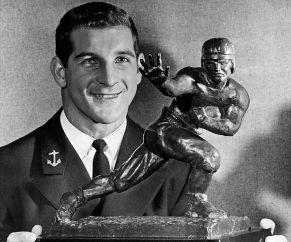 Joe Bellino wins the Heisman Trophy