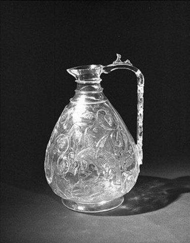 Ewer, c. 1000–50, carved rock crystal, , h. 19.5 cm , Victoria and Albert Museum, London