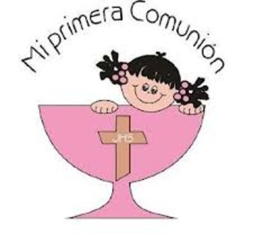 1º Comunión de mi hermana.