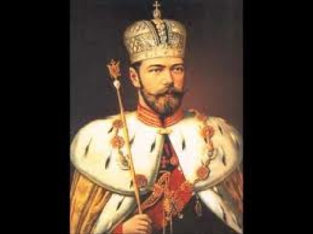 Czar Nicholas II abdicates the Russian throne