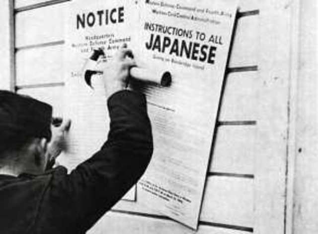 President Roosevelt signed Executive Order No. 9066