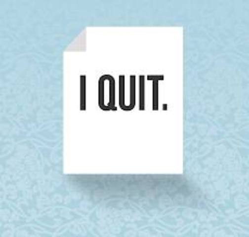 Gatsby supposedly resigns from the army.