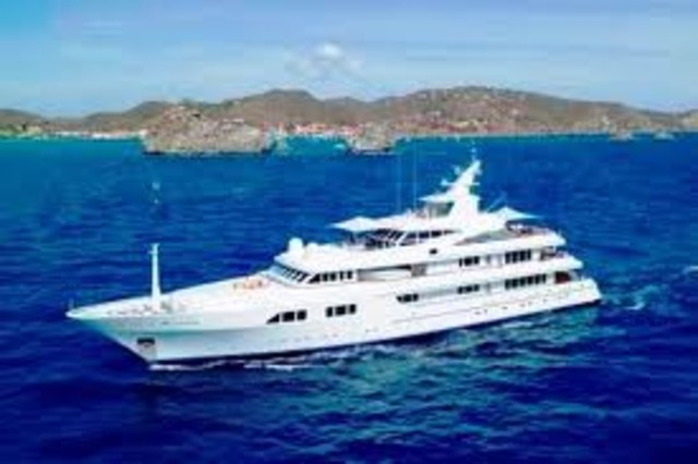 Gatsby and Dan go on a trip on Dan's yacht