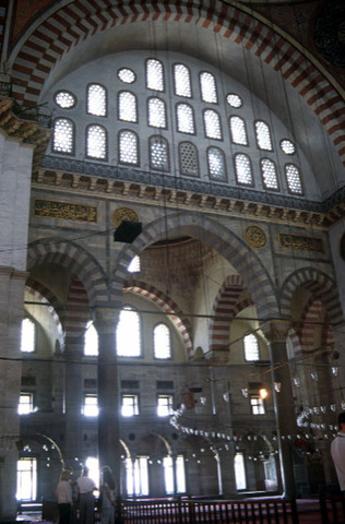 Suleymaniye complex  (architect: Sinan), 1548-1559, Istanbul, Turkey