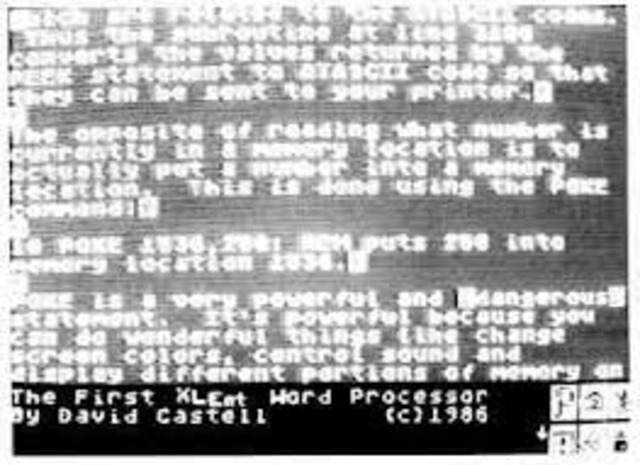 The First Word Processor