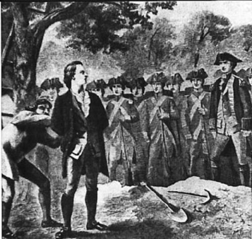 The Hanging of Nathan Hale